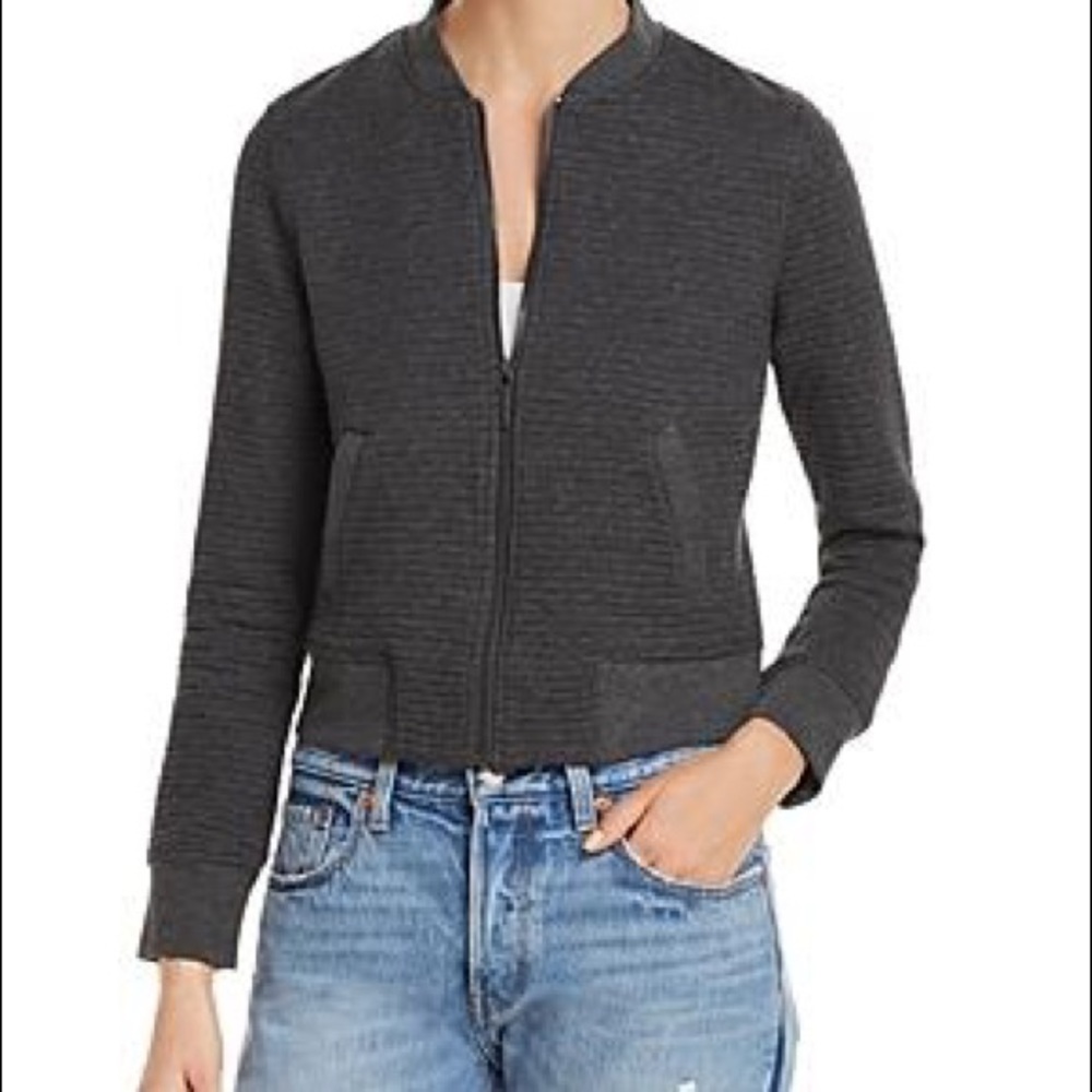Marc New York Performance ribbed bomber jacket size S